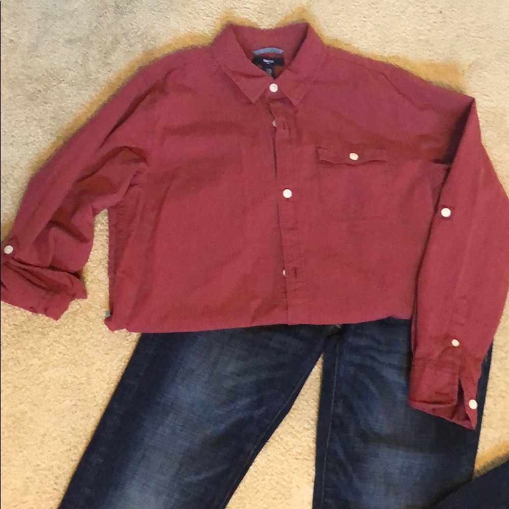 button down shirt